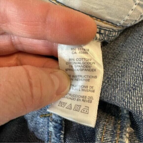 Michael Kors | Women's Dark Wash Straight Leg Denim Jeans Size 6 - Picture 8 of 8